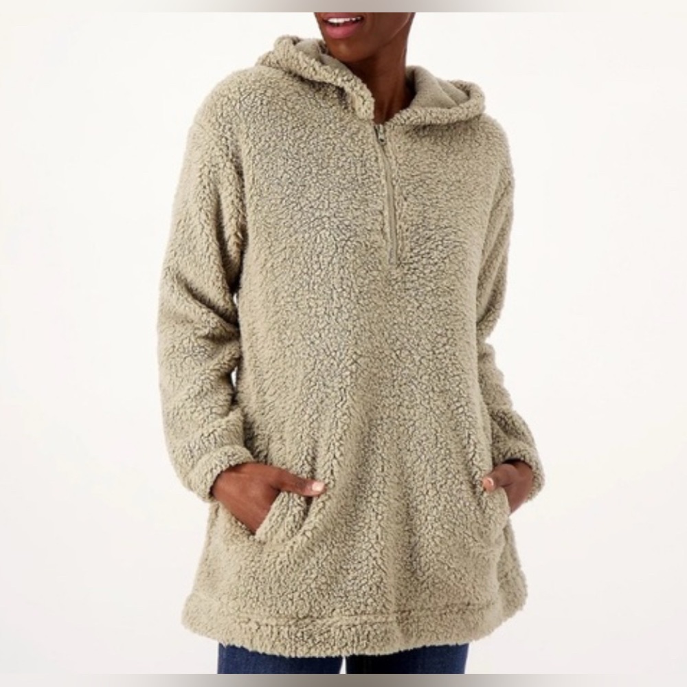UGG Koolaburra Cream Light Weight Sherpa Jacket